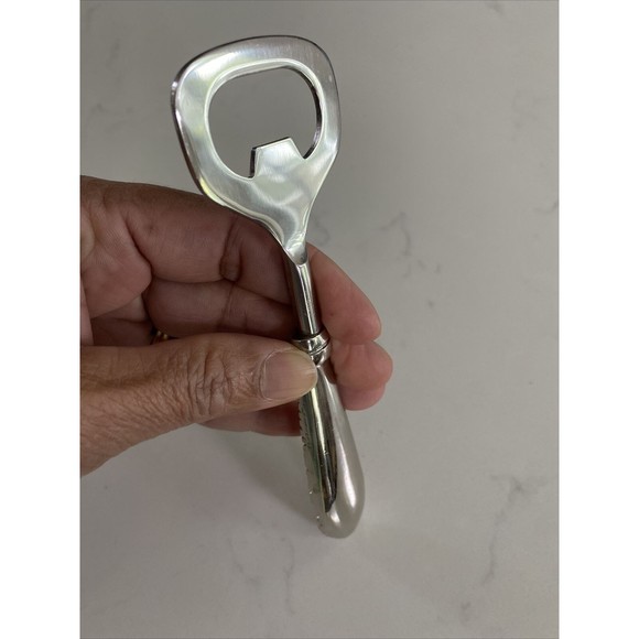 Chrome bling Bottle opener with Rhinestones inserts - Picture 8 of 16